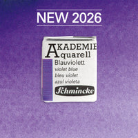 Χρώμα ακουαρέλας Schmincke AKADEMIE 1/2 godet - Golden pink – 441 Μπλε ιώδες