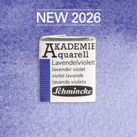 Χρώμα ακουαρέλας Schmincke AKADEMIE 1/2 godet - Golden pink – 449 Βιολετί λεβάντα