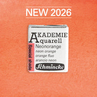 Χρώμα ακουαρέλας Schmincke AKADEMIE 1/2 godet - Golden pink – 951 Νέον πορτοκαλί