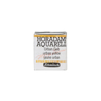 Χρώμα ακουαρέλας Schmincke Horadam σε μισό godet (half pan) – Urban yellow – 916 Αστικό κίτρινο