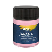 Χρώμα για ανοιχτό και σκούρο ύφασμα JAVANA 50 ml