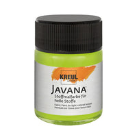 Χρώμα για ανοιχτό ύφασμα JAVANA 50 ml