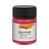 Χρώμα για ανοιχτό ύφασμα JAVANA 50 ml – Fluorescent Pink