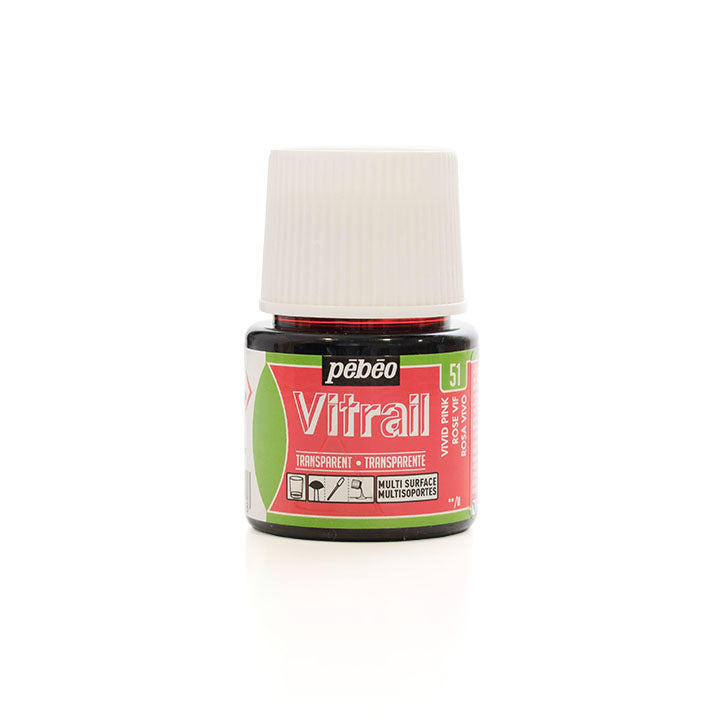 Χρώμα για γυαλί  Pebeo Vitrail 45 ml | διάφορα χρώματα