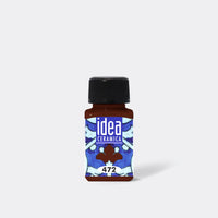 Χρώμα για πορσελάνη και κεραμικά MAIMERI Idea Ceramica - 60 ml | διάφορες αποχρώσεις – Καφέ