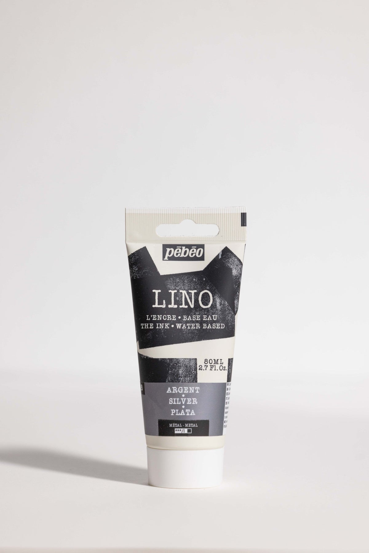 Χρώμα λινογραφίας Pebeo 80 ml – Ασημί