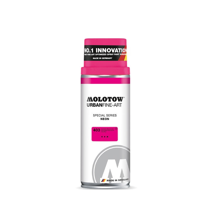 Χρώμα σε σπρέι MOLOTOW™ UFA NEON 400 ml | διάφορα χρώματα