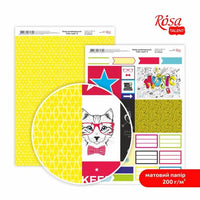 Χρώμα στυλ A4 χαρτιά scrapbooking