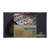Χρώματα ακουαρέλας Rembrandt Granulating box- 12 δοχεία