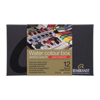 Χρώματα ακουαρέλας Rembrandt Monopigmented box - 12 δοχεία