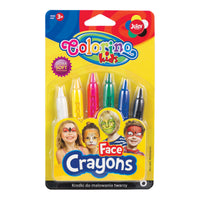 Χρώματα face painting σε μορφή στικ Colorino - 6 χρώματα