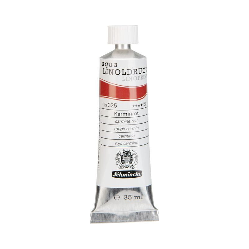 Χρώματα λινογραφίας Schmincke aqua-LINOPRINT 35 ml – 325 Καρμίνιο κόκκινο