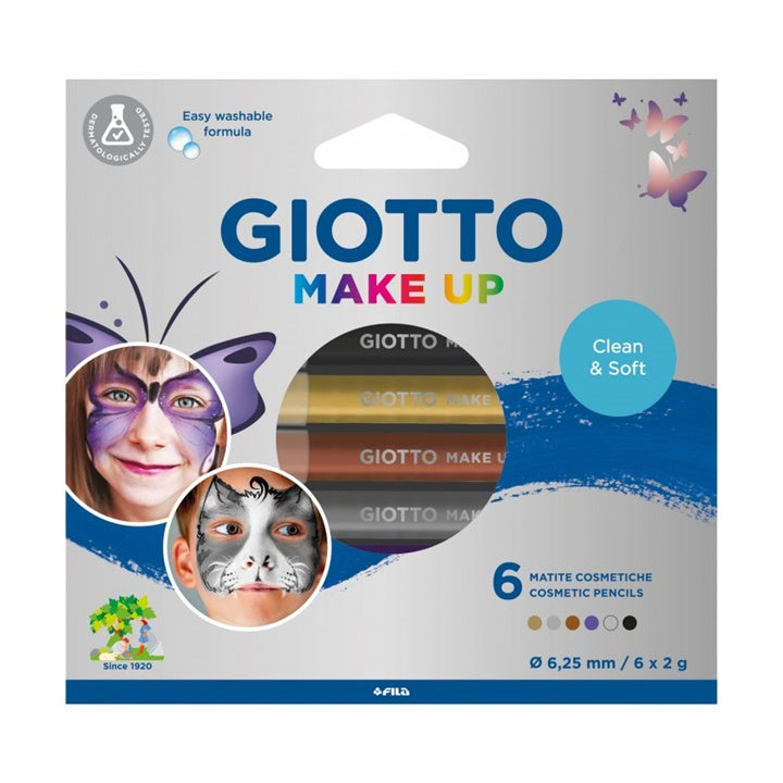 Χρώματα προσώπου GIOTTO Make Up set - 6 τεμάχια