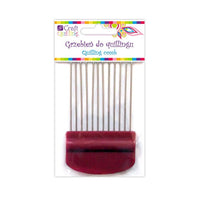 Χτένα quilling για τη δημιουργία σχεδίων από χαρτί