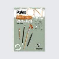 Clairefontaine Paint'On Mix Media μπλοκ 250 g με κόλλα