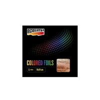 Colored foil sheets 14x14 cm 5 gold – τριανταφυλλί