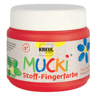 Δακτυλομπογιές για ύφασμα 150 ml MUCKI – Yellow
