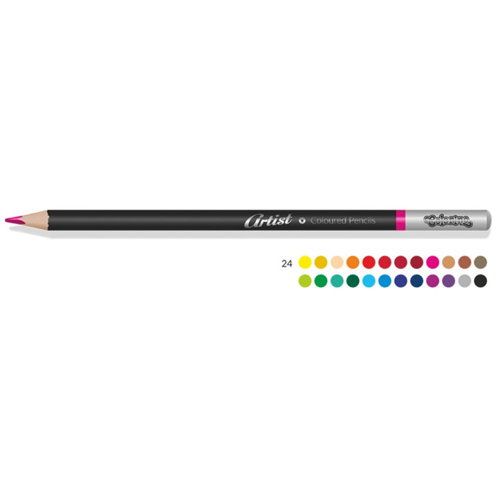 Colorino Artist Στρογγυλά χρωματιστά μολύβια 24 Count