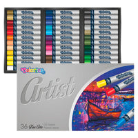 Colorino Artist Στρογγυλά παστέλ λαδιού - Συσκευασία 36 τεμαχίων