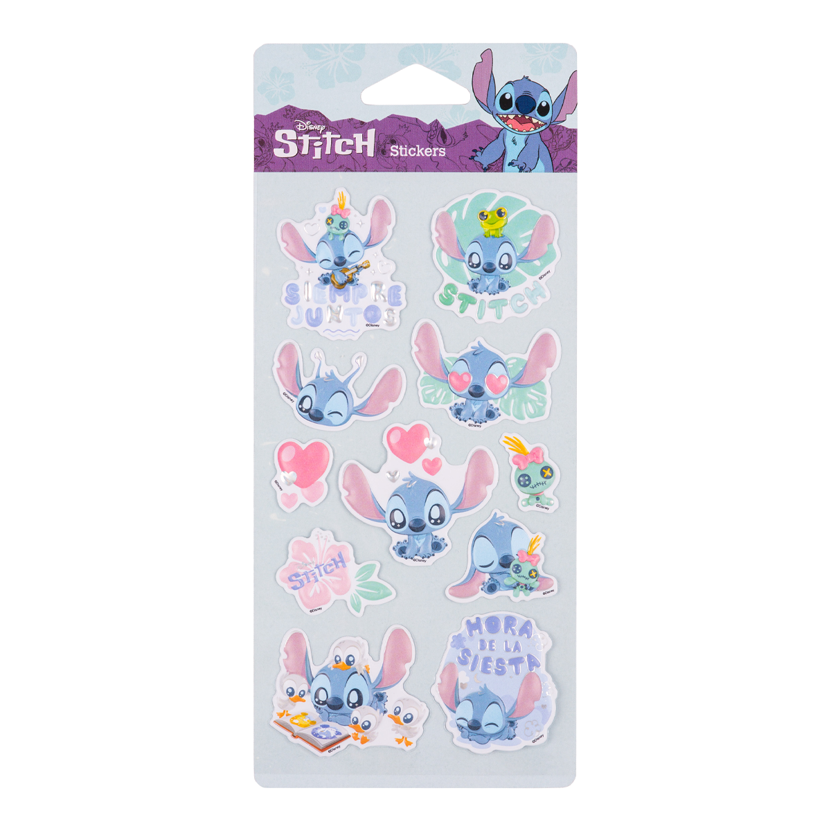 Colorino Pop-Up αυτοκόλλητα Stitch Pastel 1, διάφορα σχέδια
