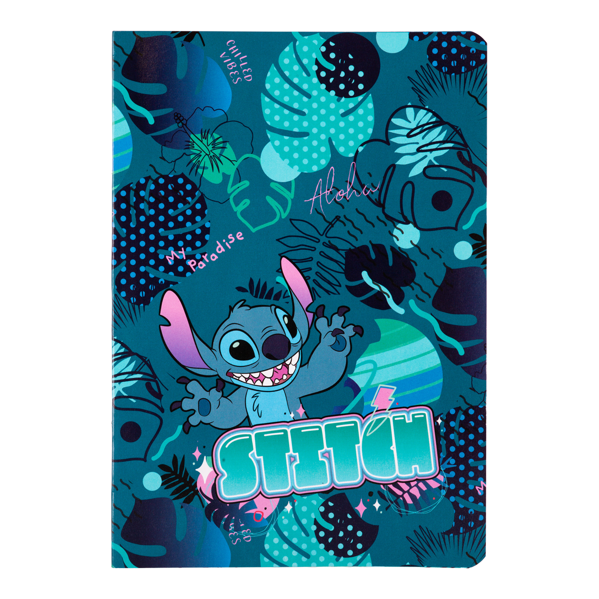 Colorino ριγέ τετράδιο Stitch A5, 32 φύλλα