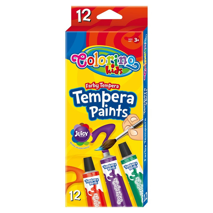Colorino Tempera χρώματα 12 x 12 ml