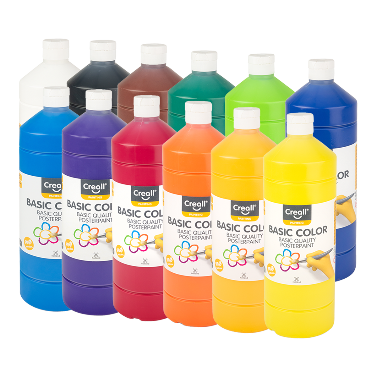 Creall τέμπερες, 1 000 ml, διάφορα χρώματα