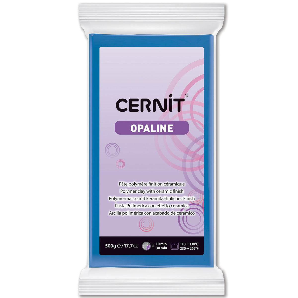 CERNIT Opaline Polymer Clay 500 g – Primary Blue