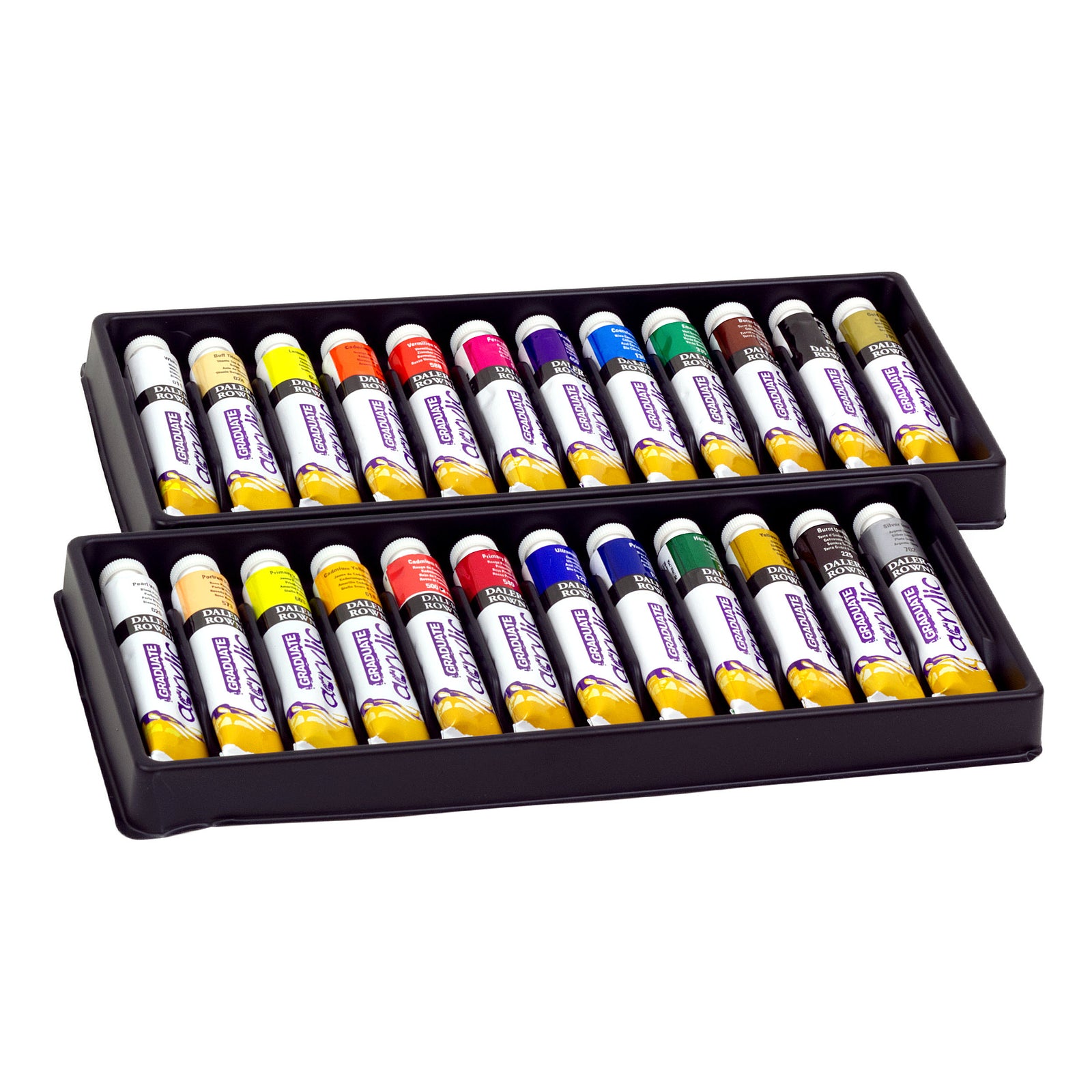 Σετ ακρυλικών χρωμάτων DALER ROWNEY Graduate 24 x 22 ml