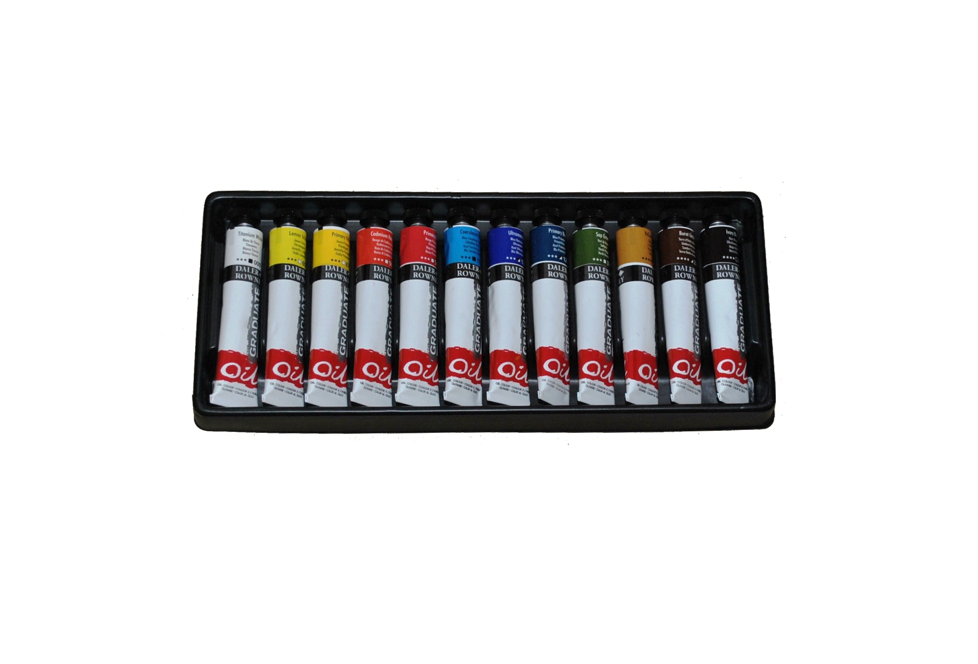DALER ROWNEY D&R Graduate σετ λαδομπογιές 12 x 22 ml