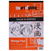 DALER ROWNEY Manga μπλοκ για μαρκαδόρους 70 g - 50 φύλλα, A3