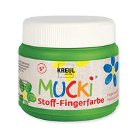 Δακτυλομπογιές για ύφασμα 150 ml MUCKI | διαφορετικά χρώματα