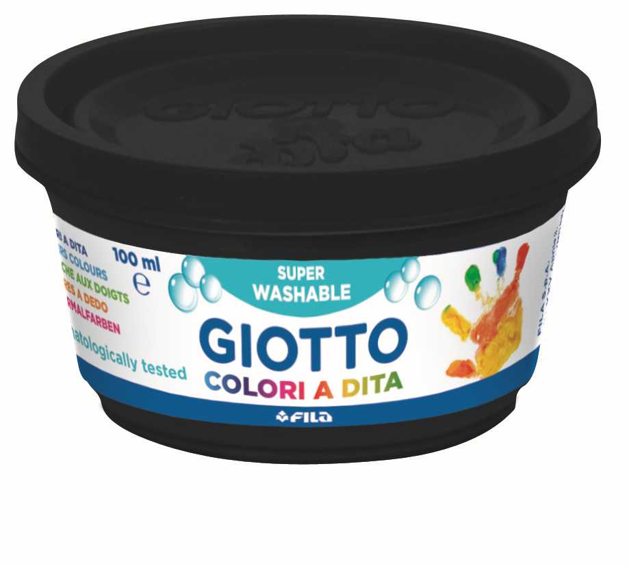 Δακτυλομπογιές GIOTTO Be-Be 6 x 100 ml