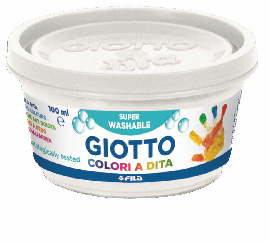 Δακτυλομπογιές GIOTTO Be-Be 6 x 100 ml