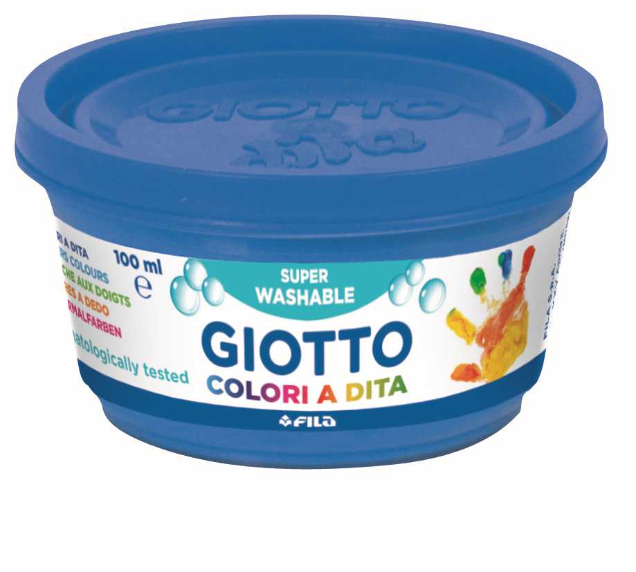 Δακτυλομπογιές GIOTTO Be-Be 6 x 100 ml