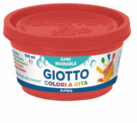 Δακτυλομπογιές GIOTTO Be-Be 6 x 100 ml