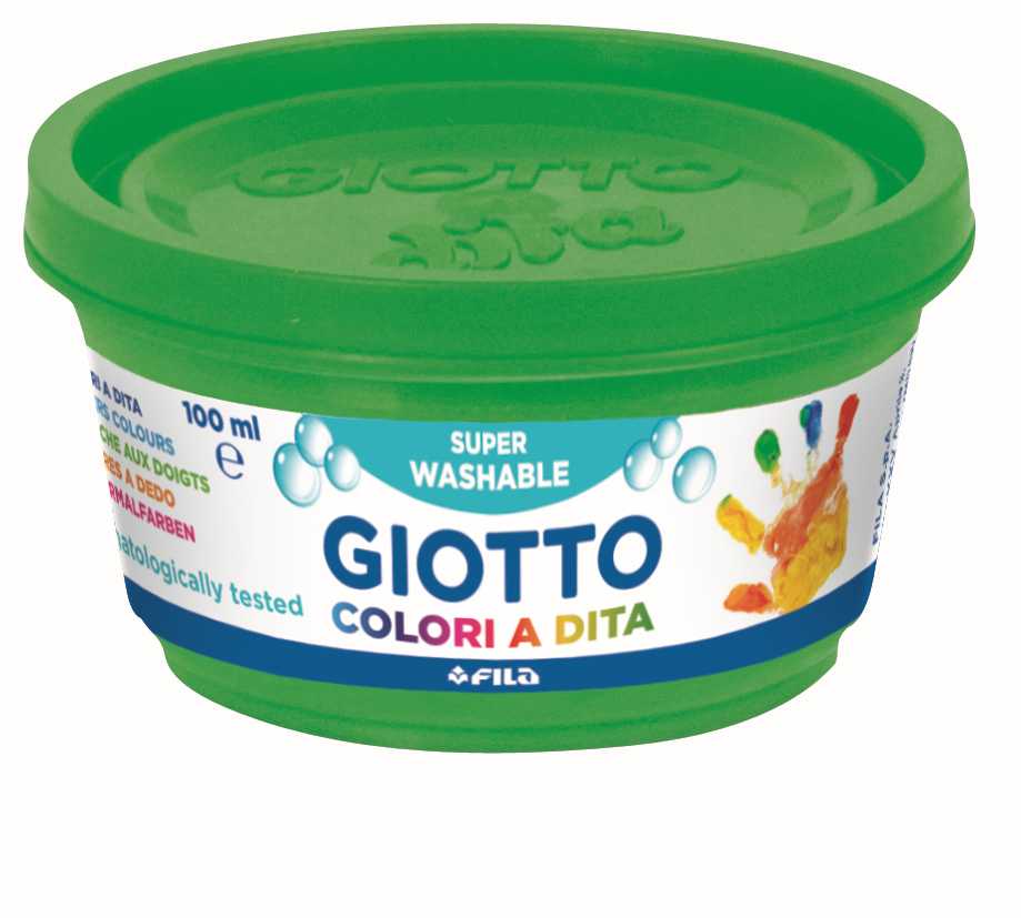 Δακτυλομπογιές GIOTTO Be-Be 6 x 100 ml