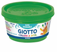 Δακτυλομπογιές GIOTTO Be-Be 6 x 100 ml