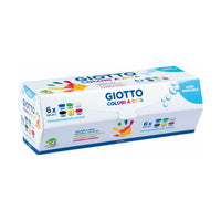 Δακτυλομπογιές GIOTTO Be-Be 6 x 100 ml