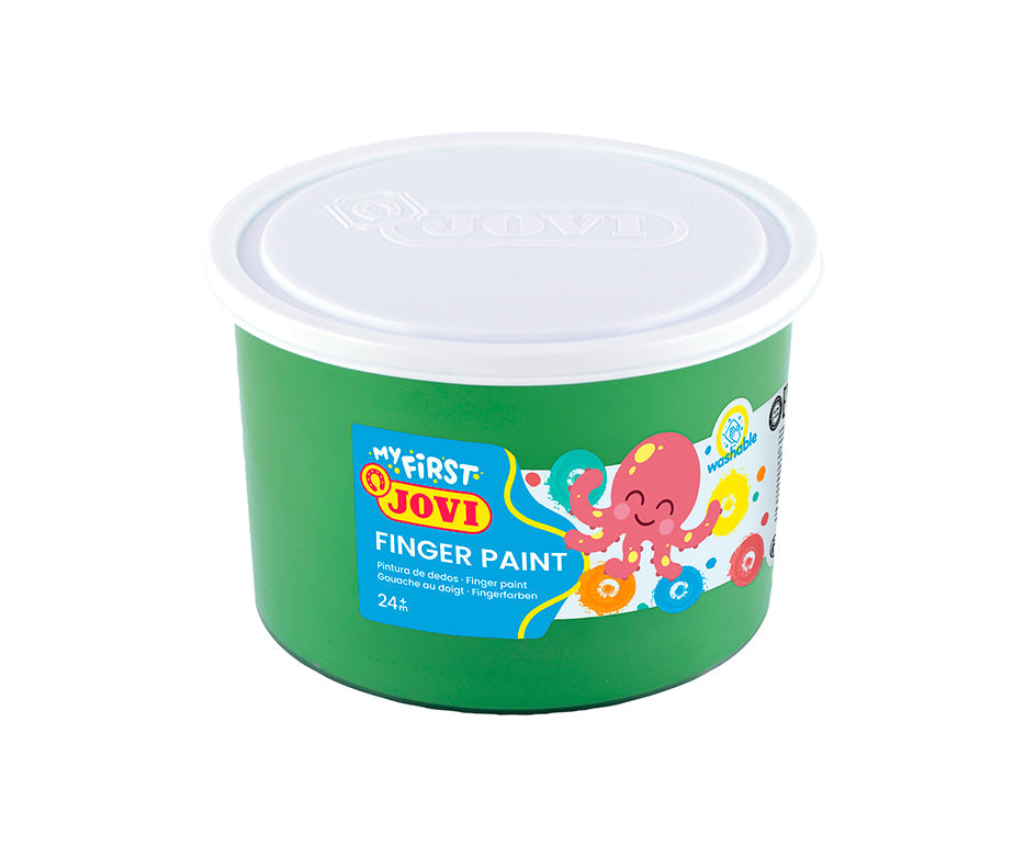 Δακτυλομπογιές JOVI 6 x 500 ml - 6 τεμ