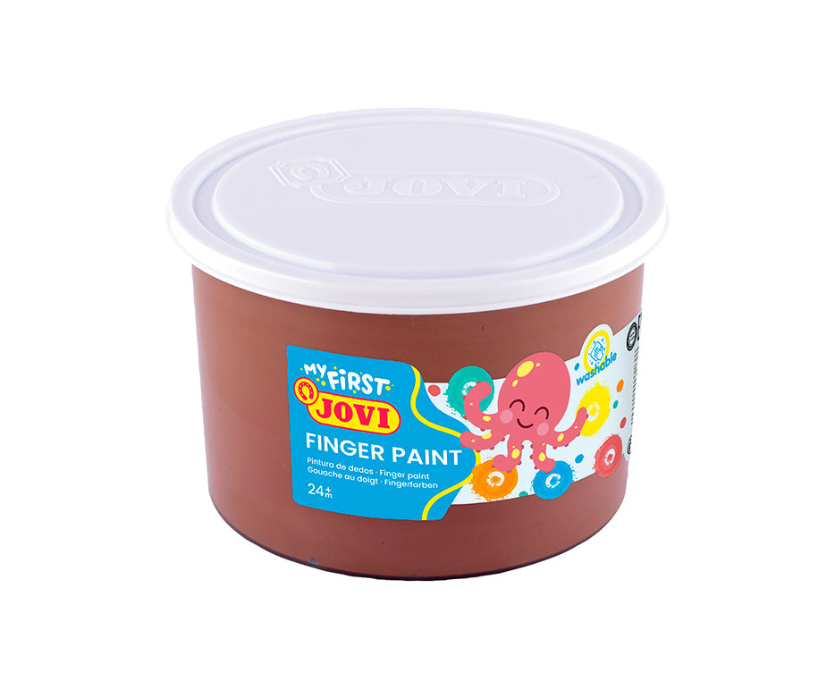 Δακτυλομπογιές JOVI 6 x 500 ml - 6 τεμ