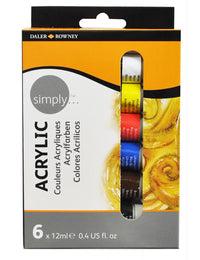 Daler-Rowney ακρυλικο Σετ 6 x 12ml
