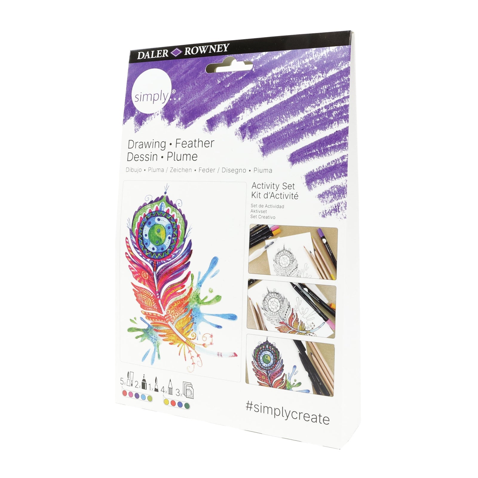 DALER ROWNEY D&R Simply εισαγωγικό σετ σχεδίου
