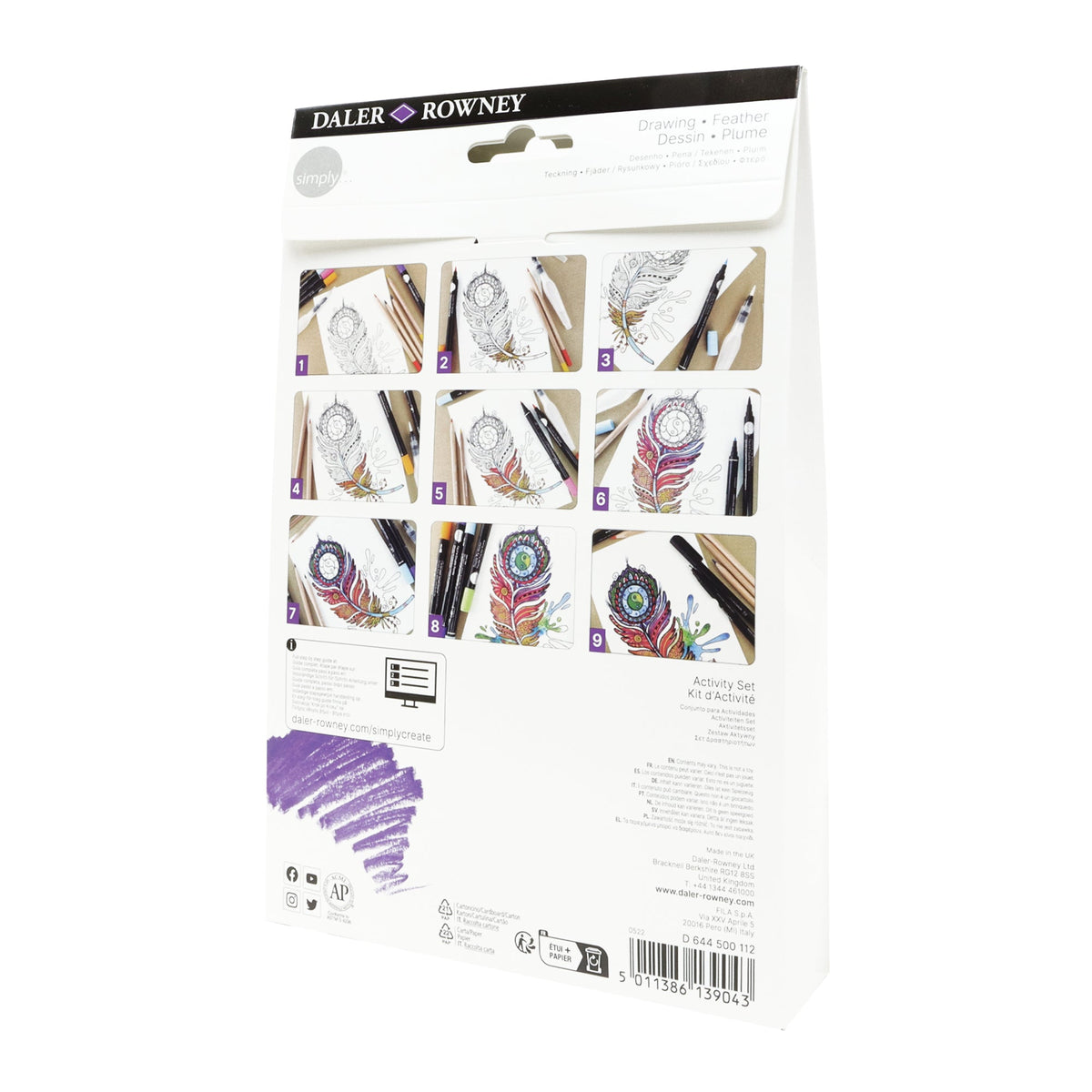 DALER ROWNEY D&R Simply εισαγωγικό σετ σχεδίου