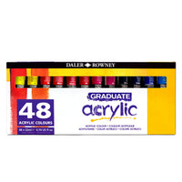 DALER ROWNEY Graduate σετ ακρυλικών χρωμάτων 48 x 22 ml