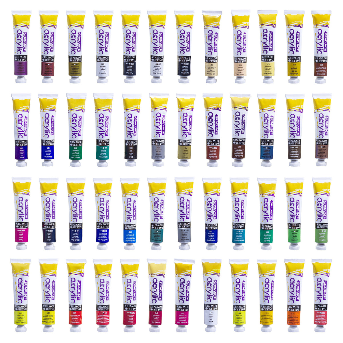 DALER ROWNEY Graduate σετ ακρυλικών χρωμάτων 48 x 22 ml