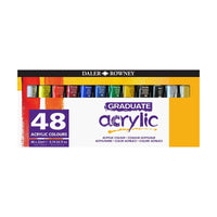 DALER ROWNEY Graduate σετ ακρυλικών χρωμάτων 48 x 22 ml