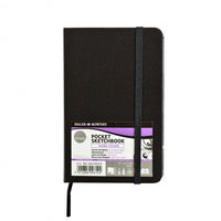 DALER ROWNEY Simply μπλοκ σχεδίου τσέπης με κόλλα 100 g/m² - 72 φύλλα