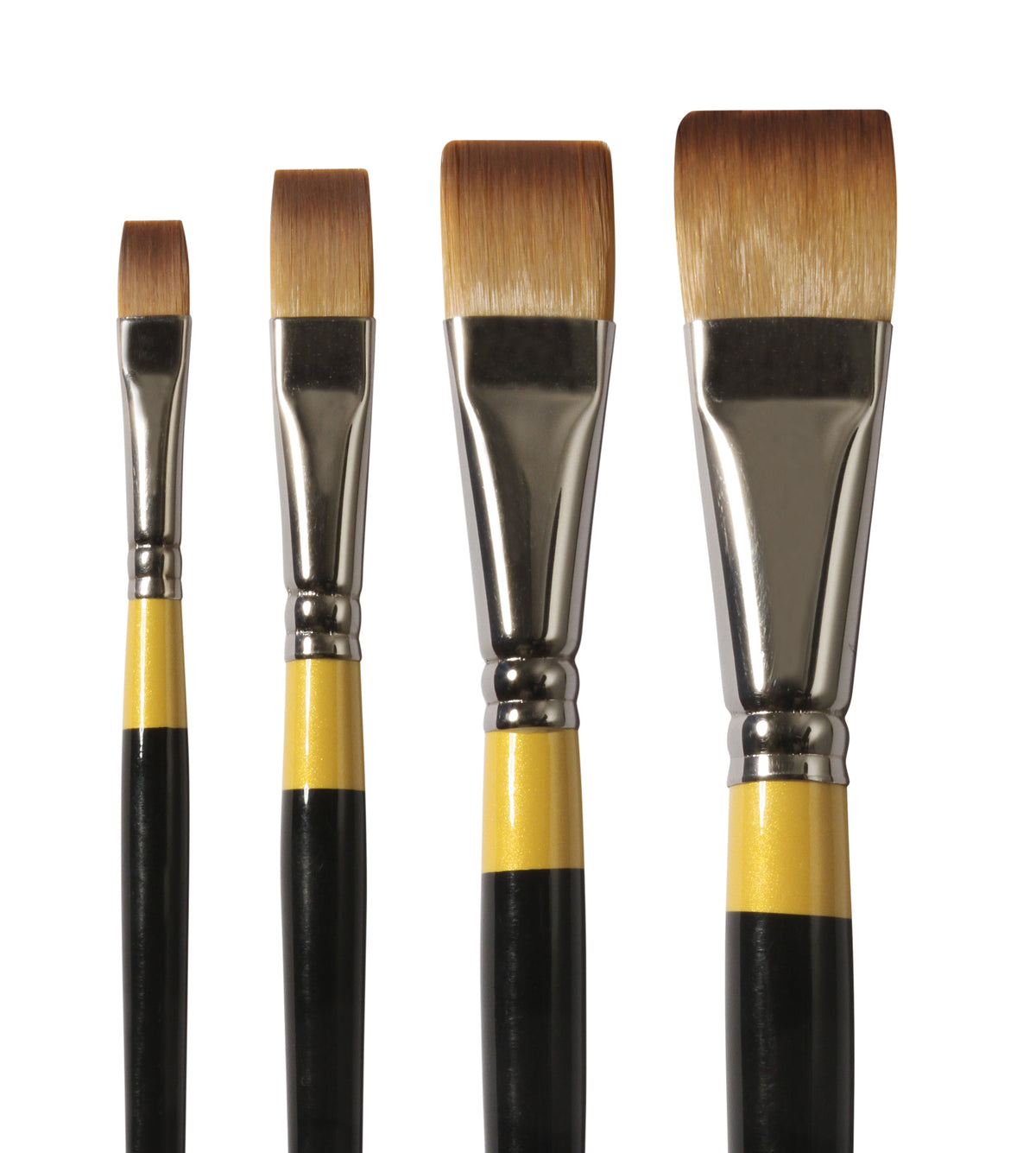 DALER ROWNEY System3 πινέλο ακρυλικού κοντό πλακέ μέγεθος 1/4