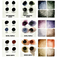 DANIEL SMITH Κάρτες ακουαρέλας με τελείες MINERAL MARVELS